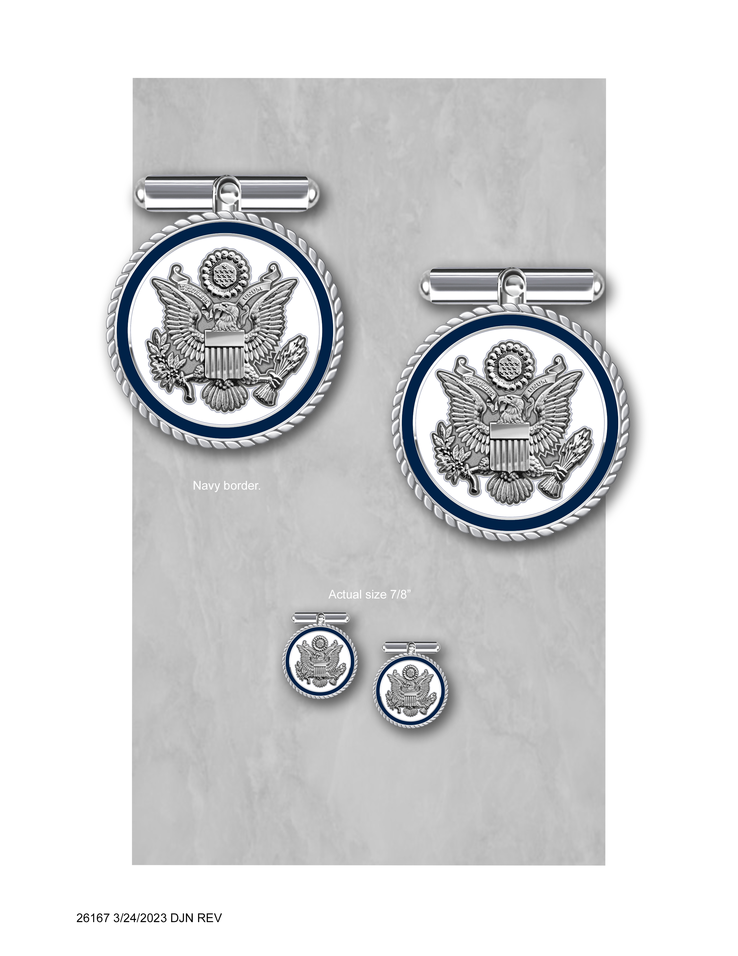 Annual Jewelry Design & Production for the OSS/OSC House Gift Shop Cufflink