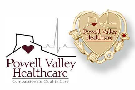 Custom Charm Holder for Powell Valley Healthcare