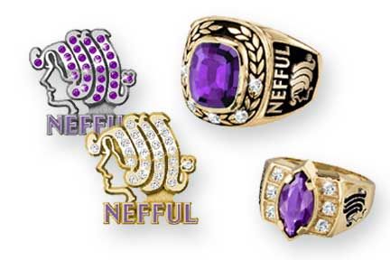 Nefful Career Rank Level Jewelry