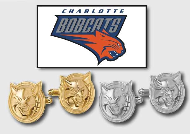 Charlotte Bobcats Custom Cuff Links