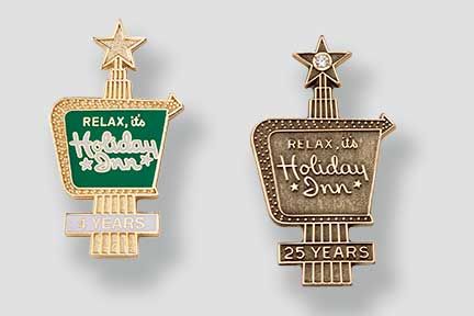 Holiday Inn Years of Service Pins